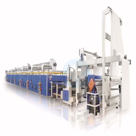 Xlc-2600 Textile Non-Woven Setting Machine de finition avec chauffage à l'huile de transfert de chaleur